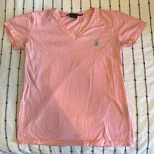 Ralph Lauren Sport Pink Tee XS